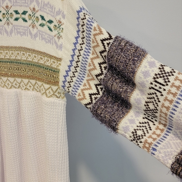 Free people women sweater pullover fully zip up size XS - Picture 2 of 9